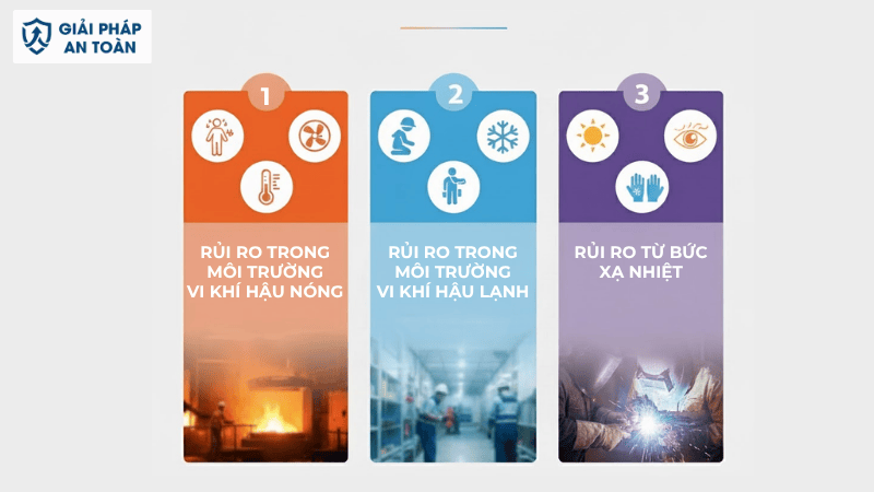 Các nguy cơ tiềm ẩn từ vi khí hậu đối với sức khỏe