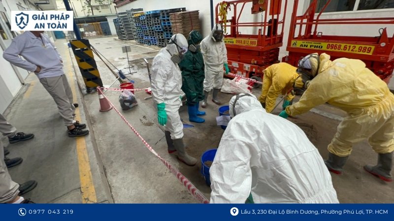 Huấn luyện an toàn hóa chất theo quy định pháp luật