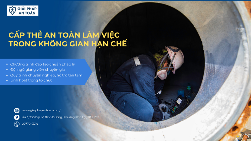 Tìm hiểu thẻ an toàn làm việc tại không gian hạn chế