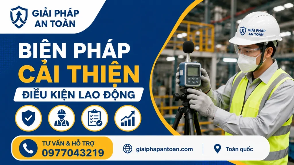 Mô tả các biện pháp để cải thiện điều kiện lao động để hạn chế rủi ro và bào vệ người lao động