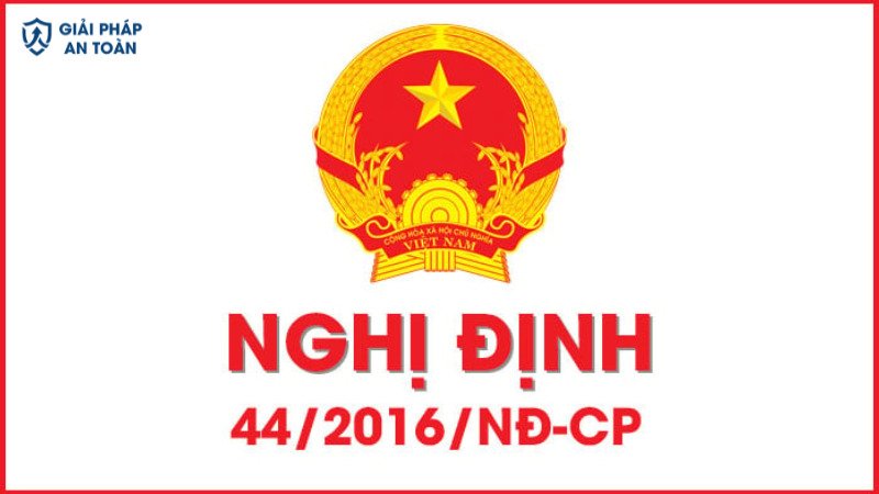 Nghị định 44/2016