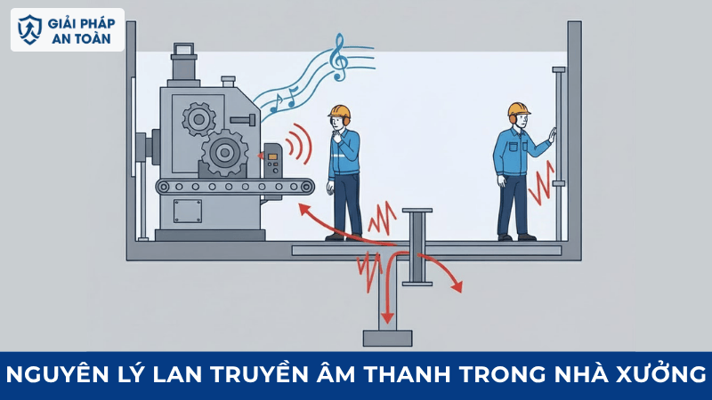 Nguyên lý lan truyền âm thanh trong nhà xưởng sản xuất