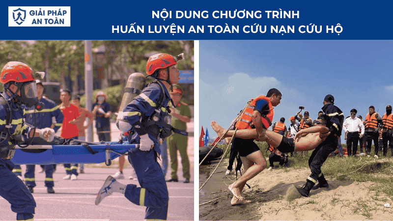 Nội dung trong khóa huấn luyện cứu nạn cứu hộ