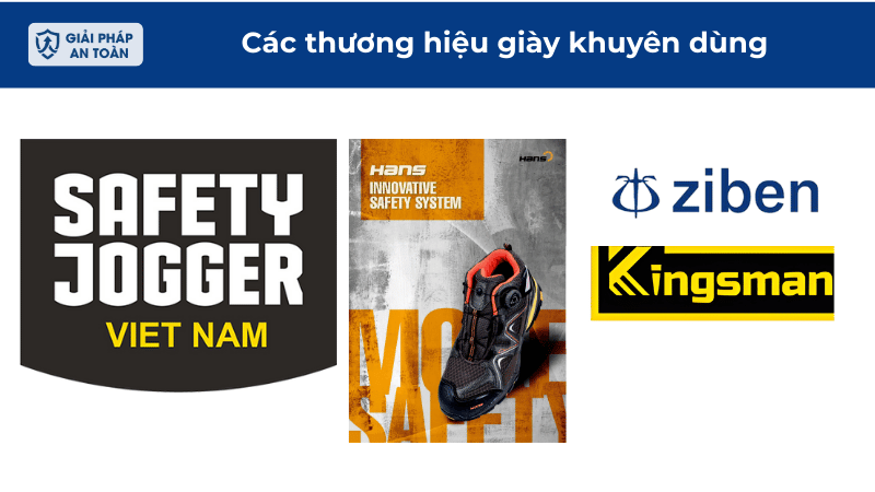 Các thương hiệu giày bảo hộ khuyên dùng