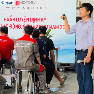 GPAT Nam Việt tổ chức huấn luyện ATVSLĐ