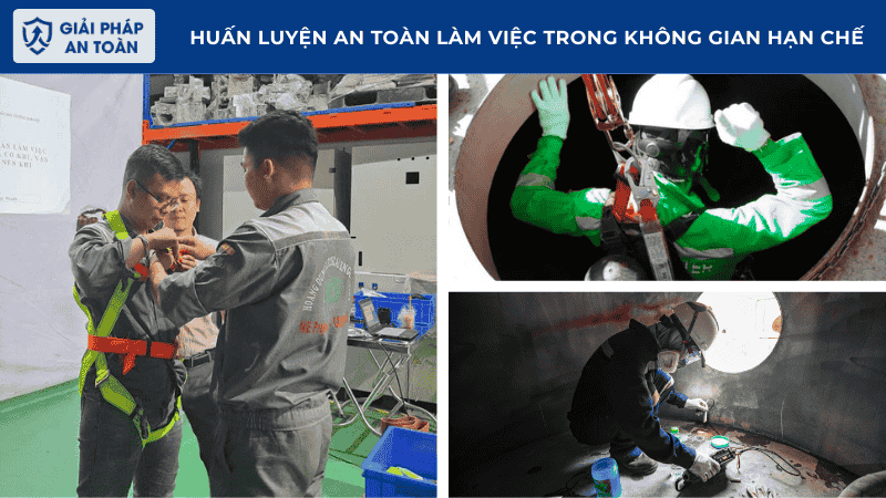 Huấn luyện an toàn làm việc trong không gian hạn chế