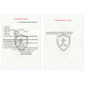 GPAT Nam Việt cấp chứng chỉ an toàn lao động