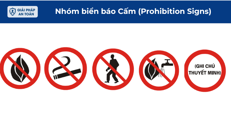 Nhóm biển báo cấm