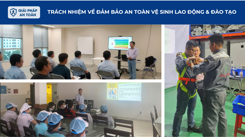 Trách nhiệm về an toàn vệ sinh lao động & đào tạo